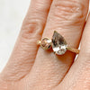 Fancy Champagne Gemstone Toi et Moi Engagement Ring