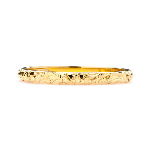 Braided Ethical Gold Ring - Lebrusan Studio